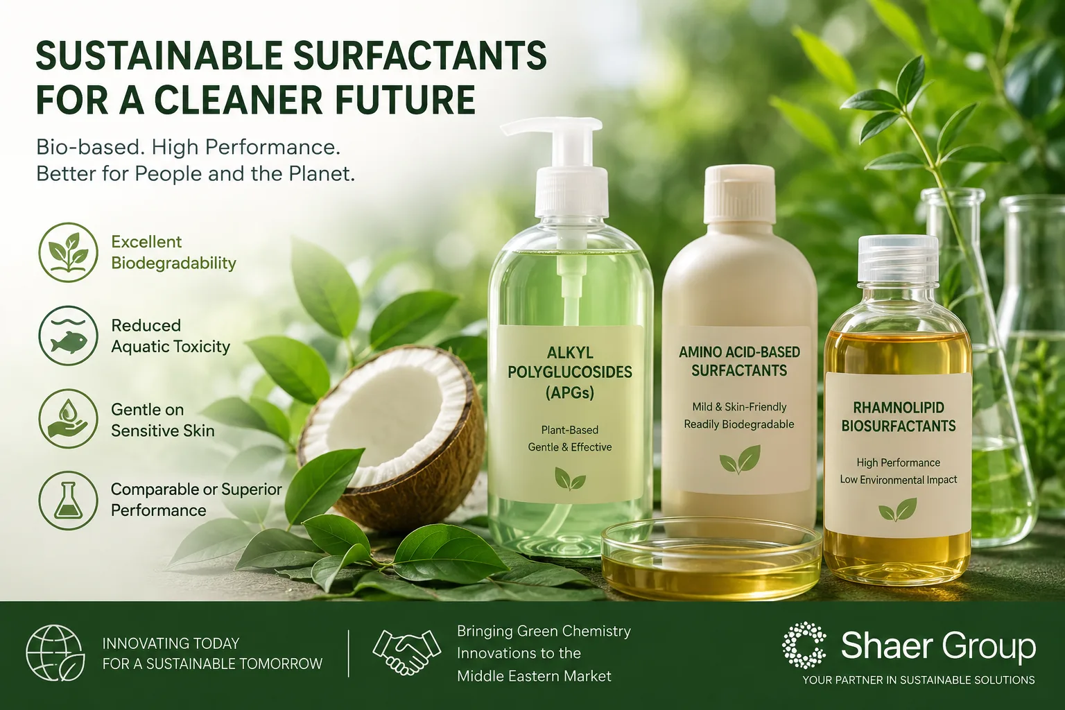Sustainable Surfactants: Shaping the Future of Home Care